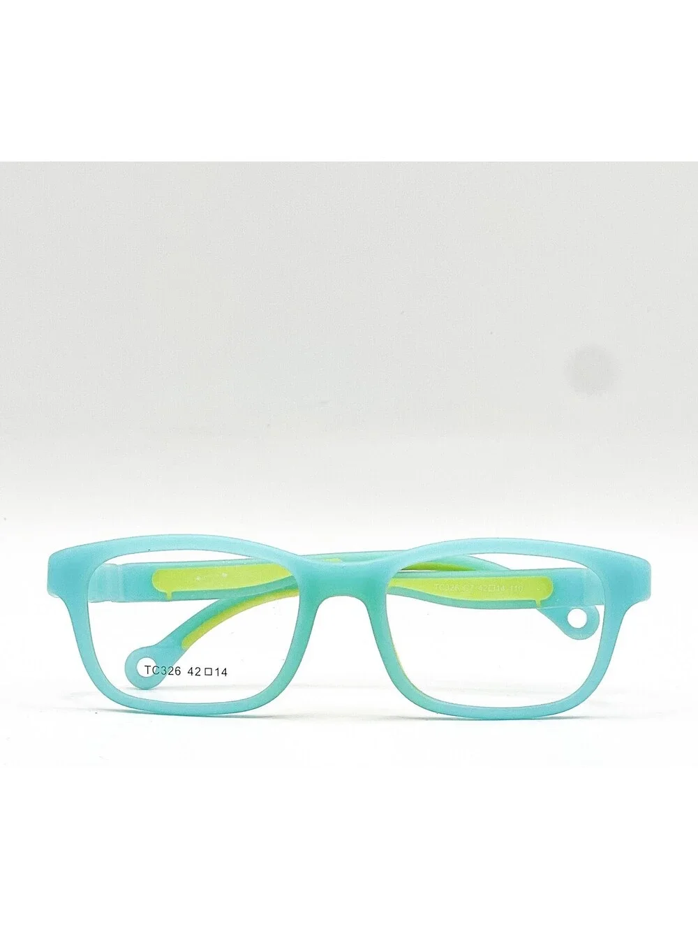 Tc 326 Teal Yellow C7 Authentic Eyeglasses 42-14-110